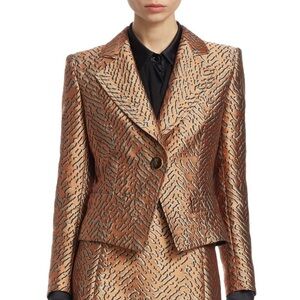 EMPORIO ARMANI • Animal Jacquard Jacket